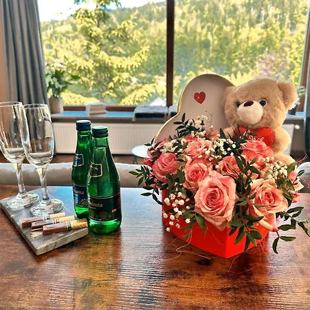 Apartment Widokowy Z Balia Jacuzzi I Sauna Na Wylacznosc - Sikorowka - Dobre Miejsce