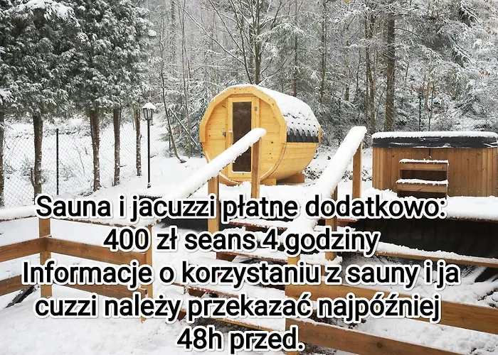 Widokowy Z Balia Jacuzzi I Sauna Na Wylacznosc - Sikorowka - Dobre Miejsce *