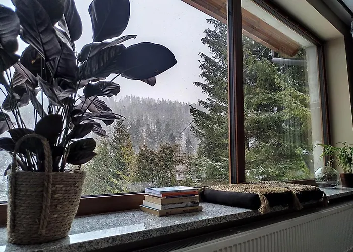 Widokowy Z Balia Jacuzzi I Sauna Na Wylacznosc - Sikorowka - Dobre Miejsce דירה *