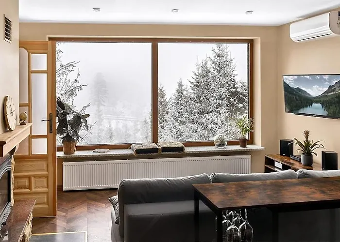 דירה Widokowy Z Balia Jacuzzi I Sauna Na Wylacznosc - Sikorowka - Dobre Miejsce