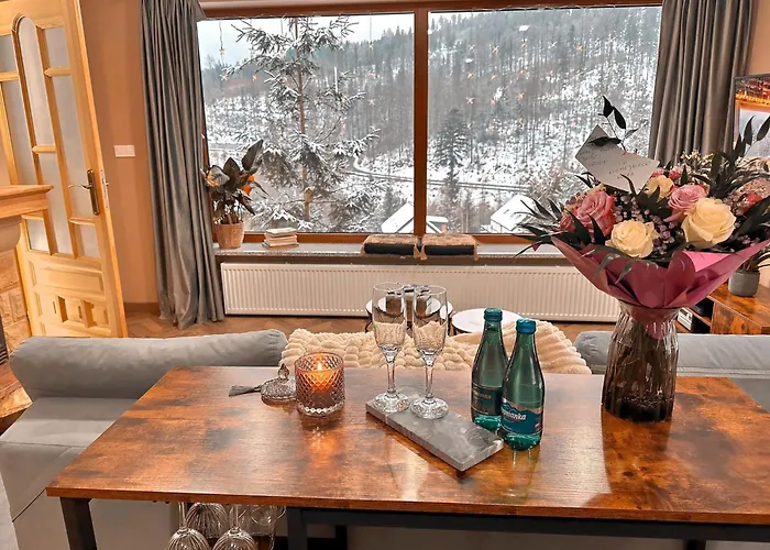 Widokowy Z Balia Jacuzzi I Sauna Na Wylacznosc - Sikorowka - Dobre Miejsce ויסלאו