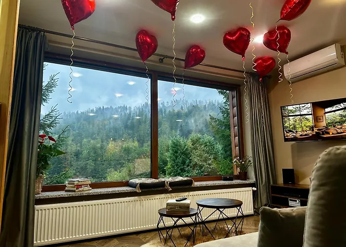 Widokowy Z Balia Jacuzzi I Sauna Na Wylacznosc - Sikorowka - Dobre Miejsce