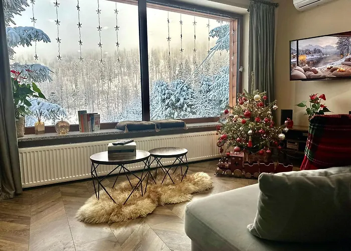 Widokowy Z Balia Jacuzzi I Sauna Na Wylacznosc - Sikorowka - Dobre Miejsce * ויסלאו